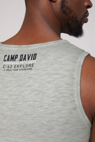 CAMP DAVID Shirt in Grün