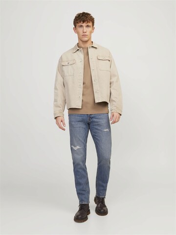 JACK & JONES Tapered Jeans 'MIKE ORIGINAL' i blå