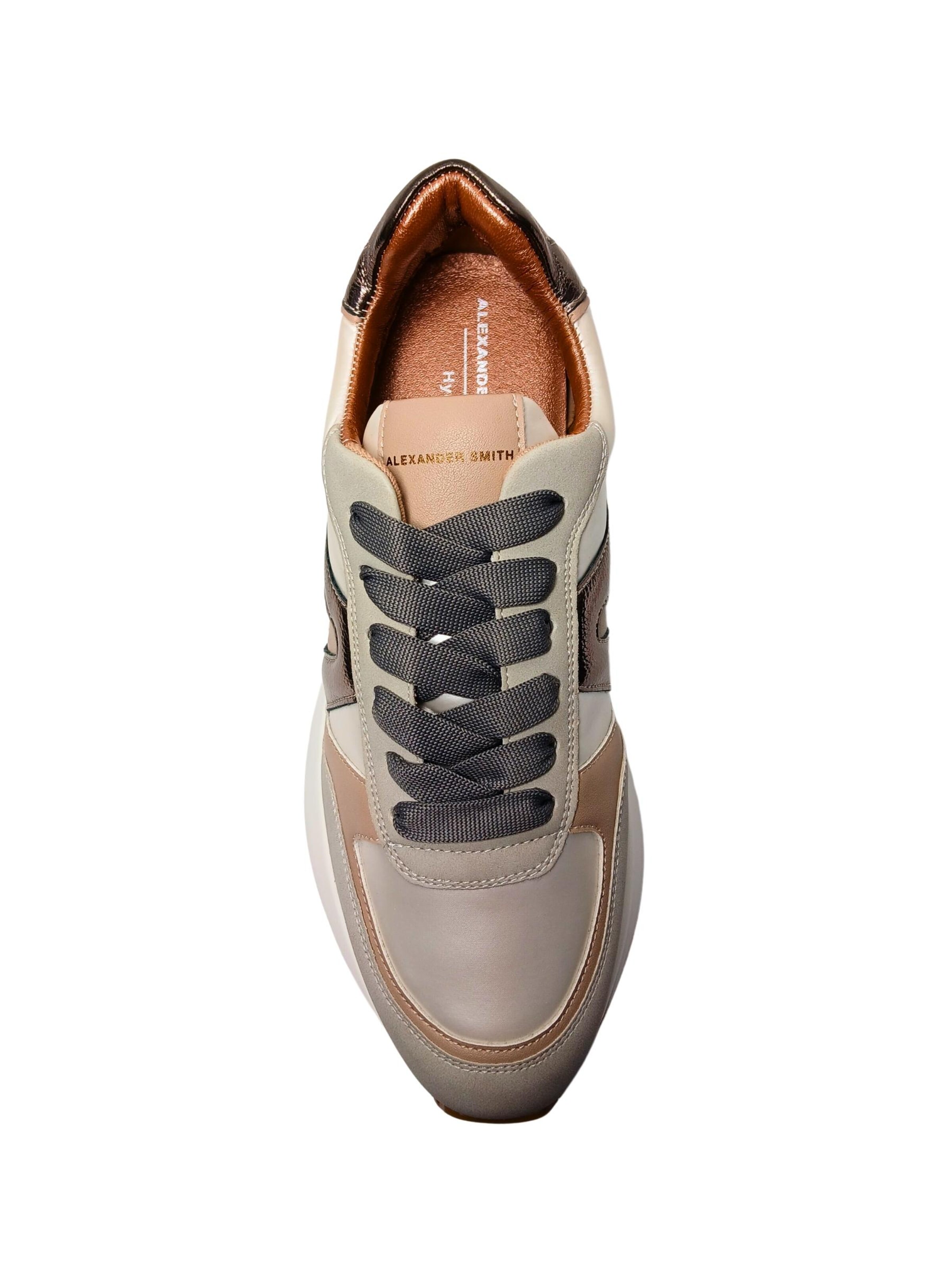 Chaussure à lacets Alexander Smith en beige