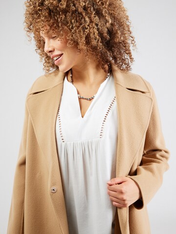 ONLY Carmakoma Bluse 'CARMYRNA' in Weiß