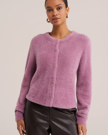 WE Fashion - Cárdigan en rosa: frente