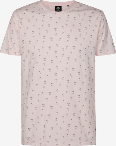 Petrol Industries T-Shirt 'Serene' in grün / rosa, Produktansicht