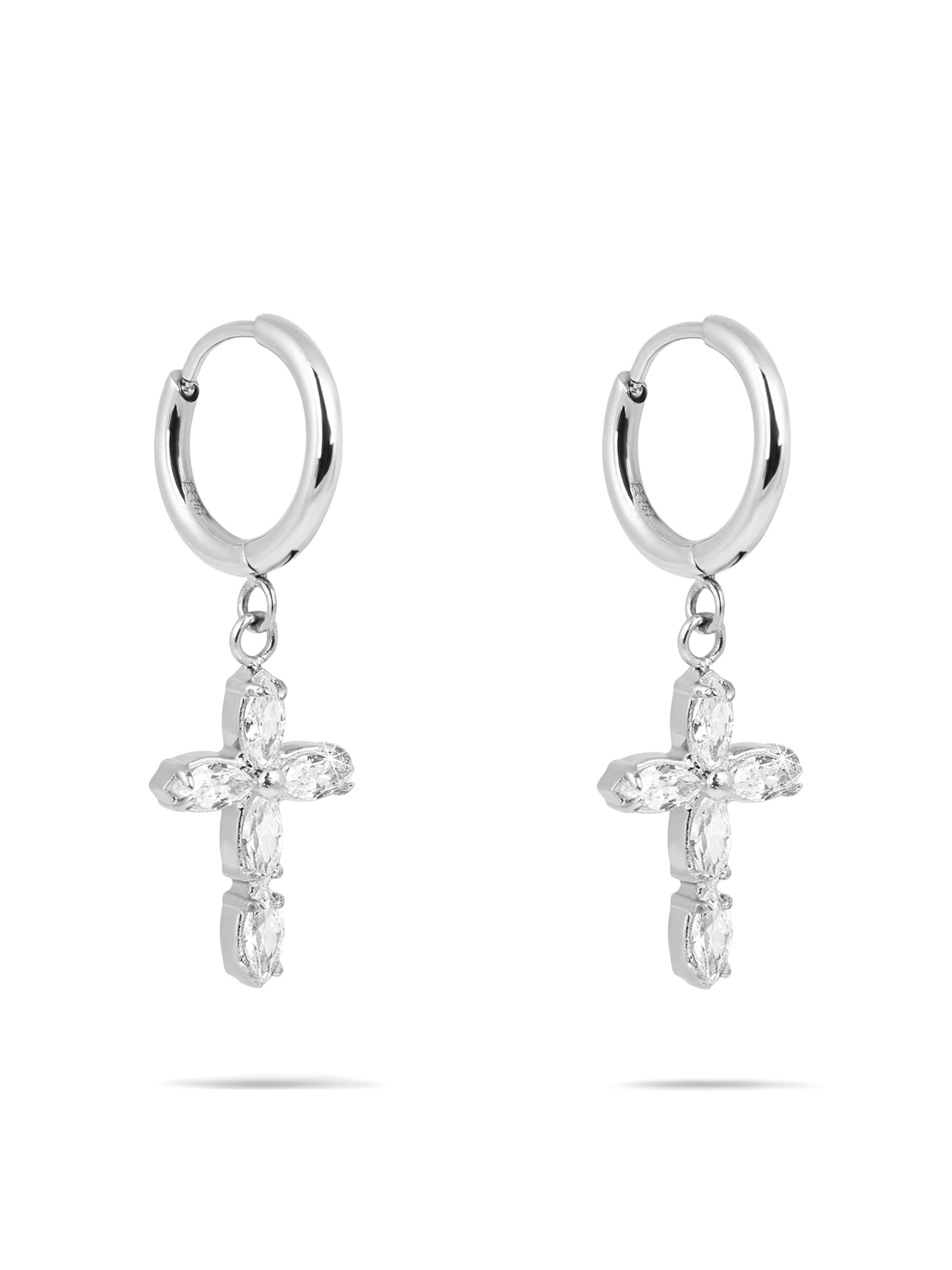 Tamaris Ohrringe in Silber: Vorderseite