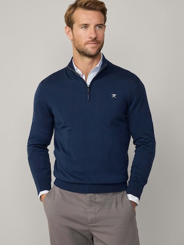 Hackett London Pullover in Blau: Vorderseite