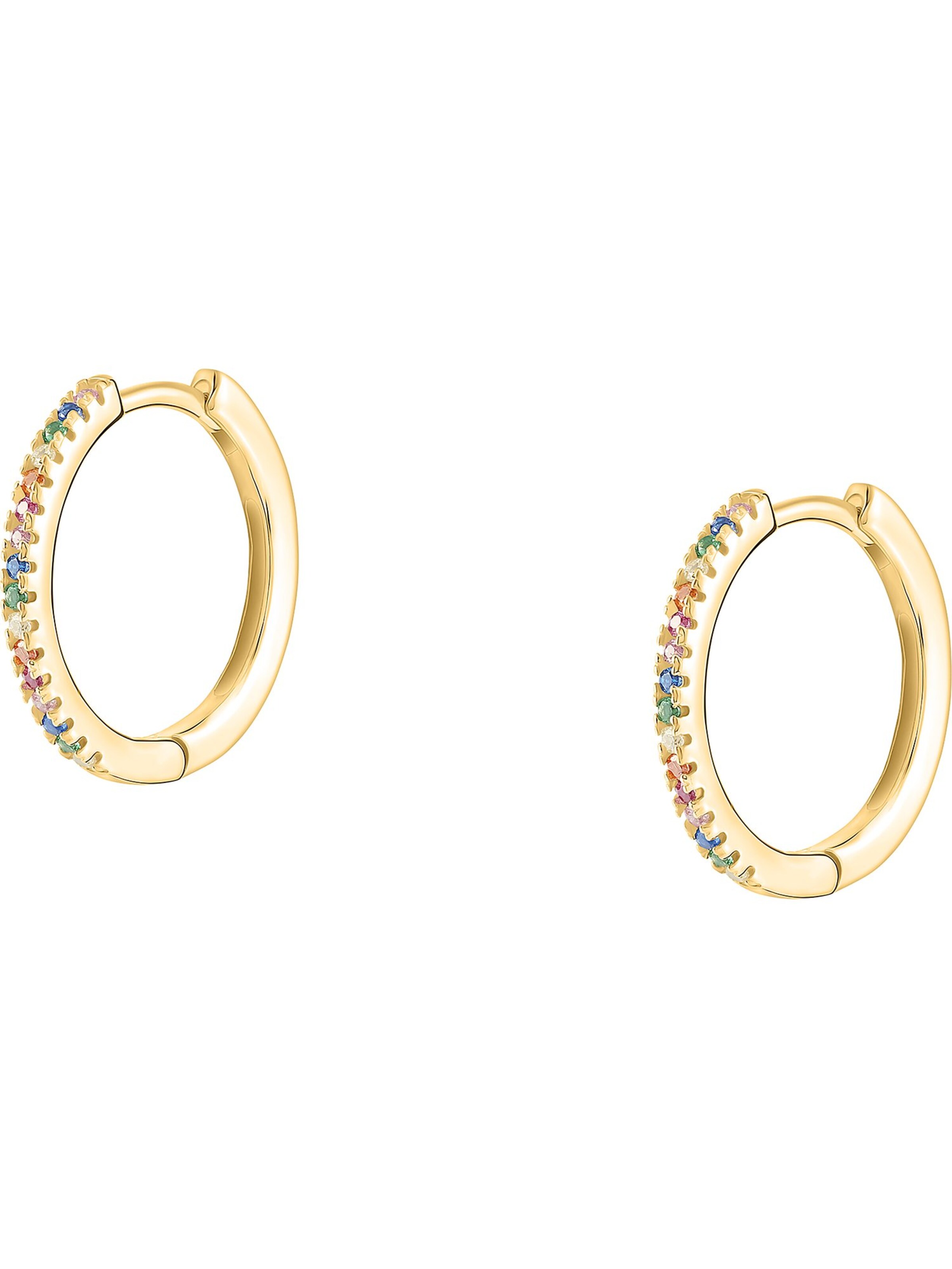 CHRIST Ohrringe in Gold: Vorderseite