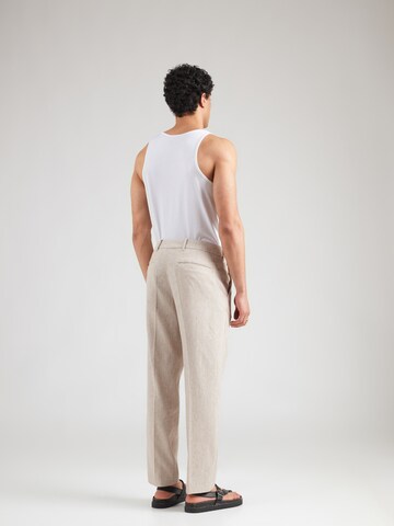 Abercrombie & Fitch regular Παντελόνι με τσάκιση σε καφέ