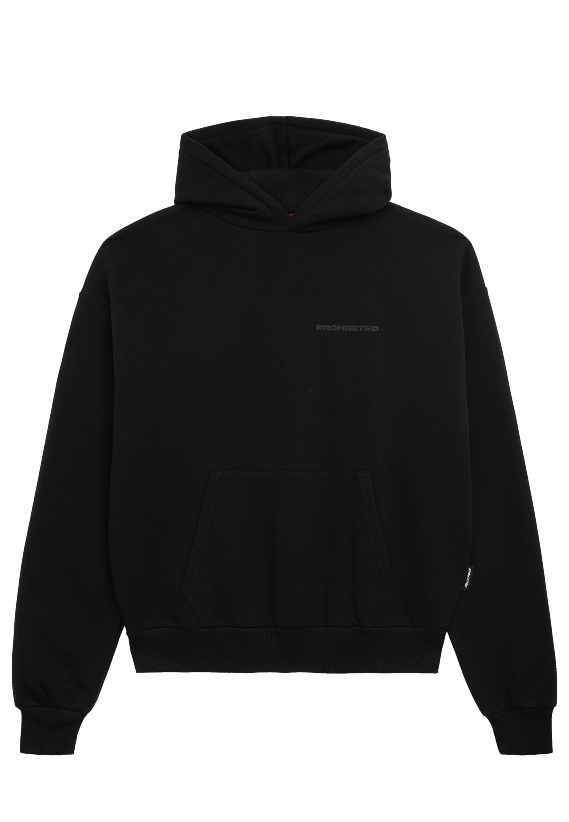 Prohibited Sweatshirt in Zwart: voorkant