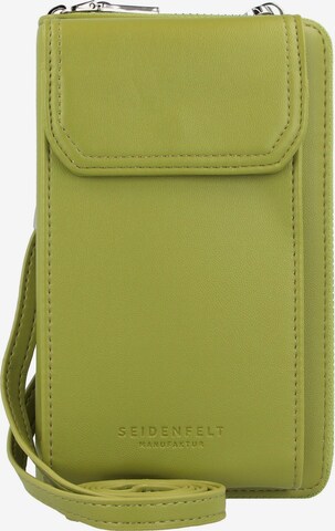 Seidenfelt Manufaktur Crossbody Bag in Green: front