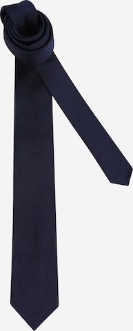 Cravate TOMMY HILFIGER en bleu : devant