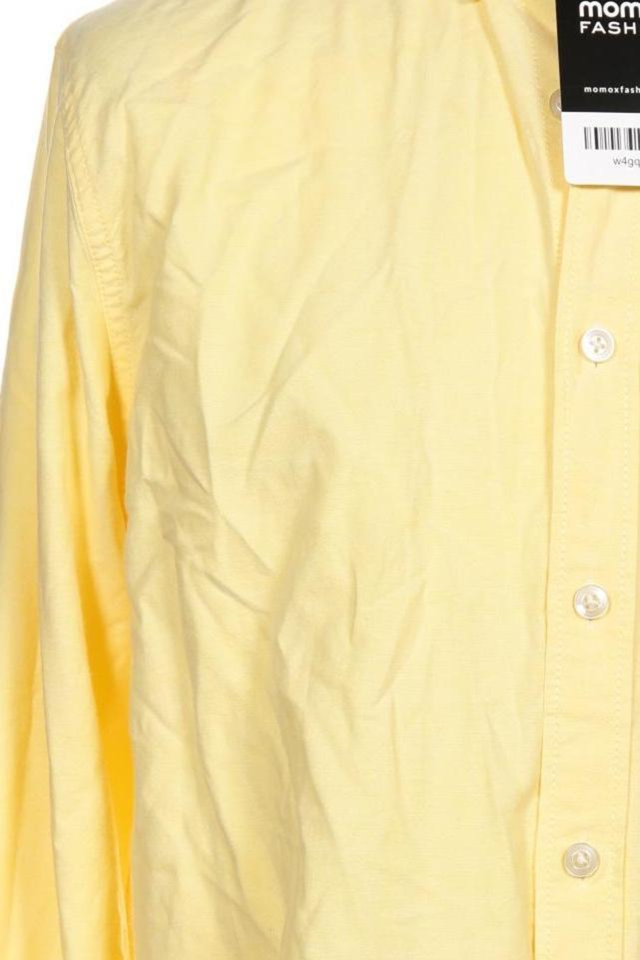 HOLLISTER Button Up Shirt in XL in Yellow