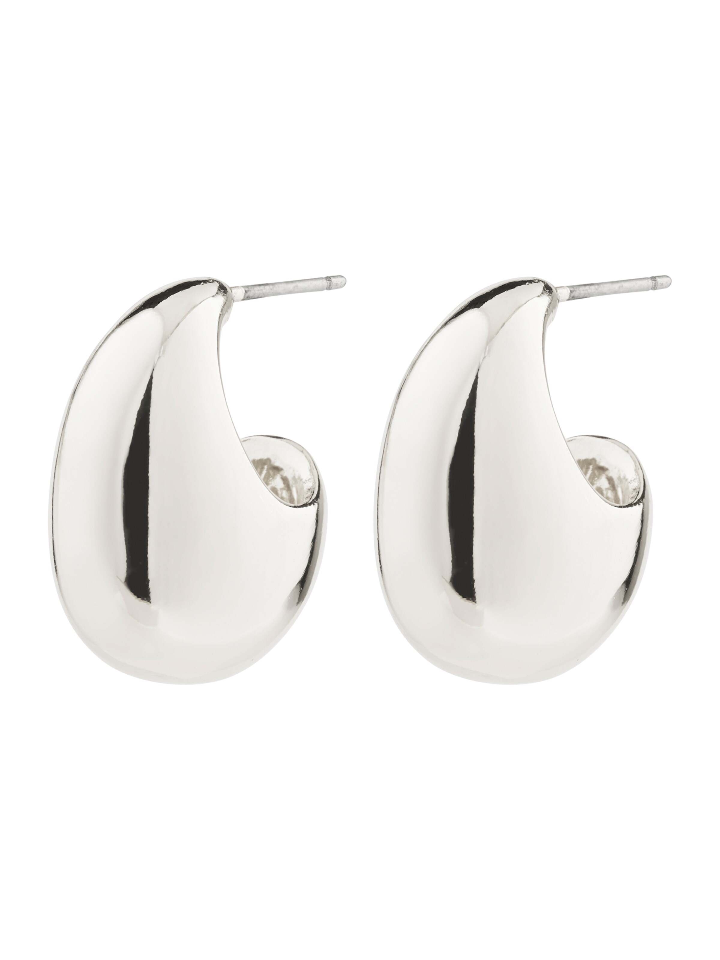 Pilgrim Fülbevalók 'Intent' - ezüst: elől