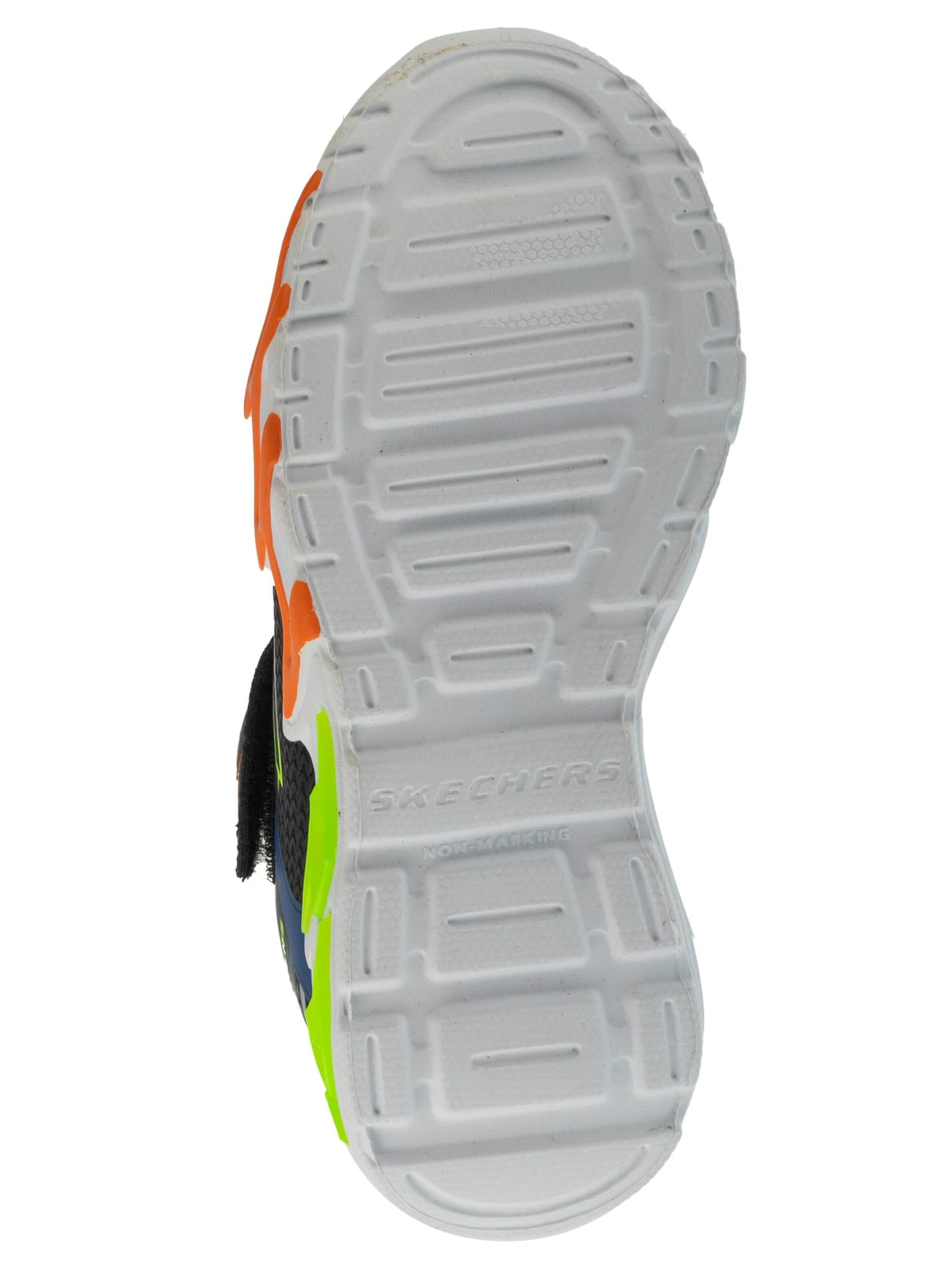 SKECHERS Sneakers 'S Lights: Flex-Glow Bolt' in Zwart