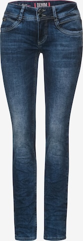 STREET ONE Slimfit Jeans in Blau: predná strana