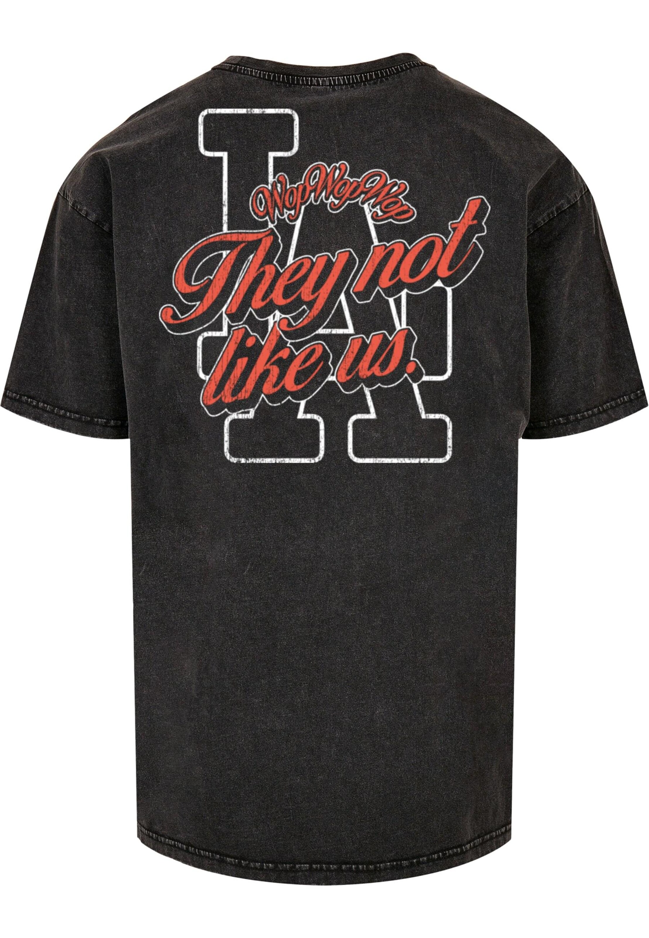MT Upscale Shirt 'L.A Not Like Us' in Schwarz