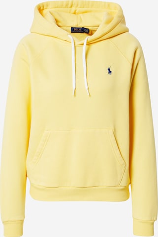 Sweat-shirt Polo Ralph Lauren en jaune : devant