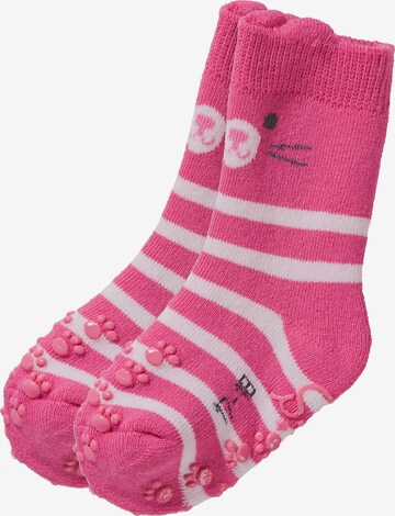 STERNTALER Socken 'Katze' in Pink