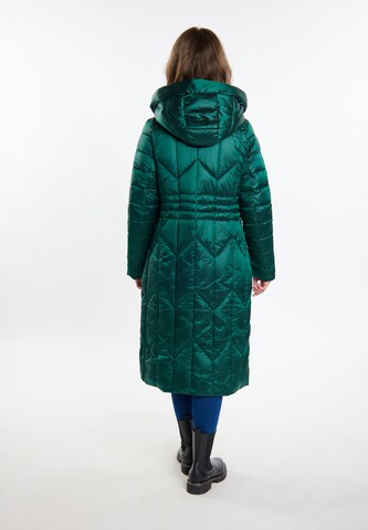žalia Usha Žieminis paltas