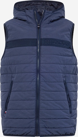 Gilet TOMMY HILFIGER en bleu : devant