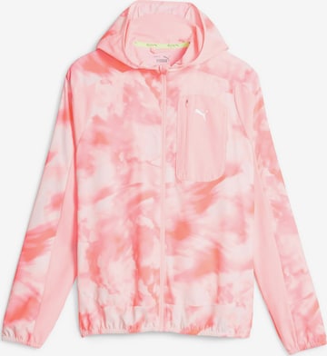 PUMA - Chaqueta deportiva en rosa: frente