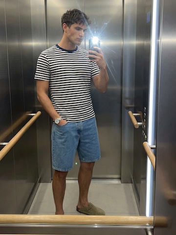 Everly Тениска 'Light Weight' в синьо