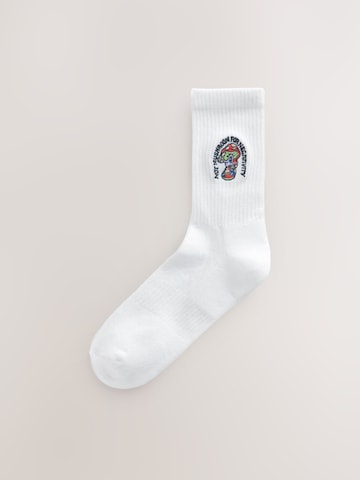 Next Socks in White
