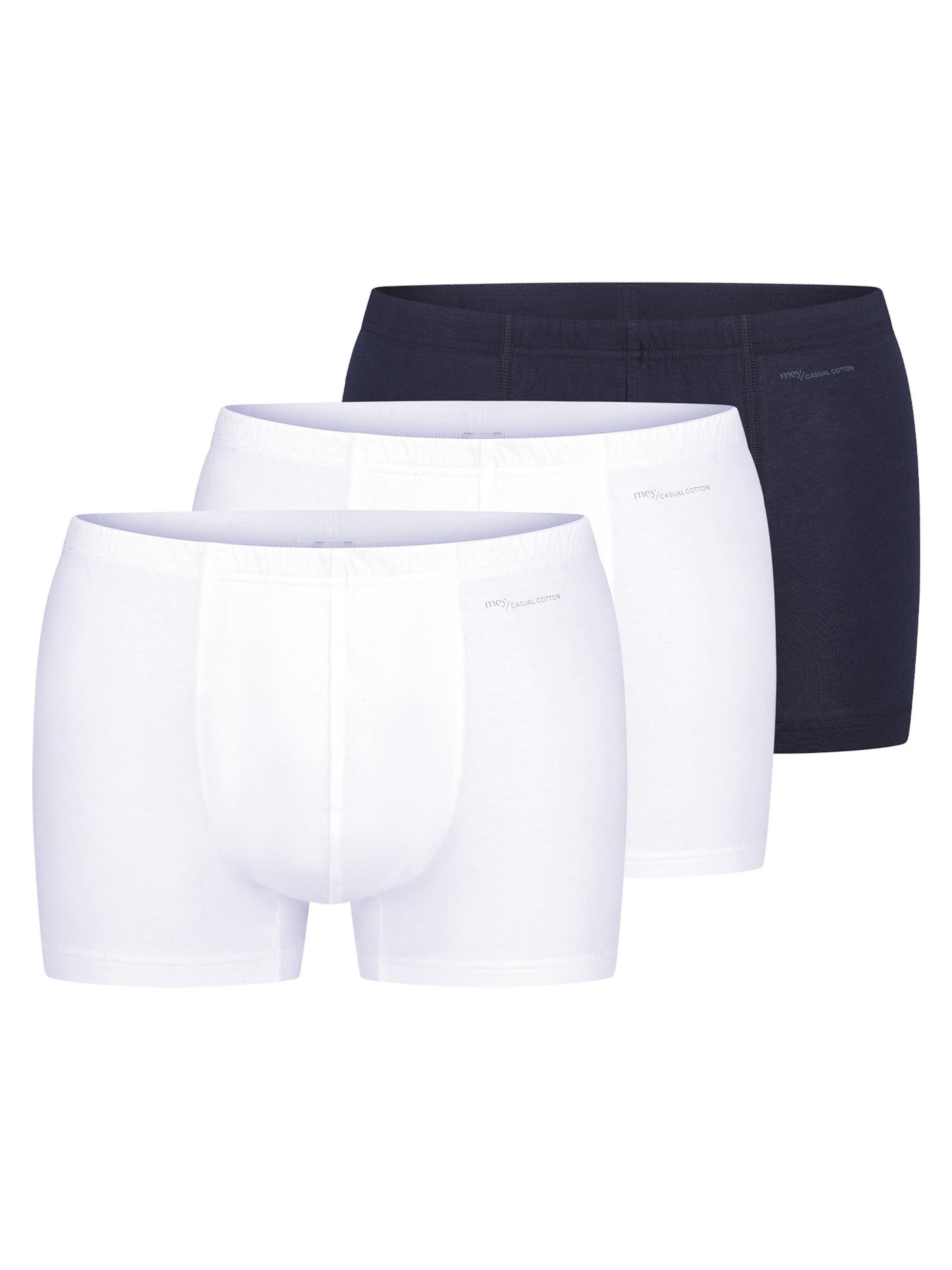 Mey Boxer shorts 'Casual Cotton' in Blue: front
