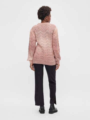 MAMALICIOUS Pullover 'Linia' in Lila