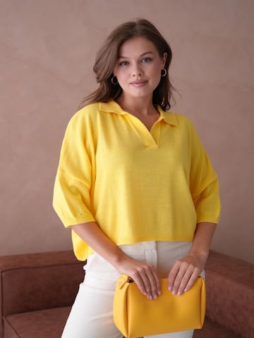 WOMAN VISION Blouse in Geel