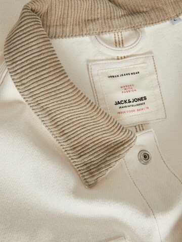 JACK & JONES Φθινοπωρινό και ανοιξιάτικο μπουφάν 'Steel' σε μπεζ