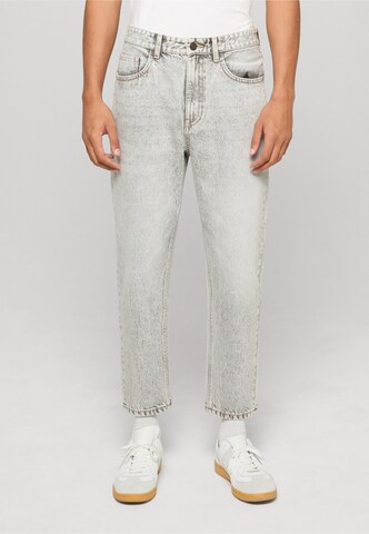 Urban Classics Loosefit Jeans in Grijs: voorkant