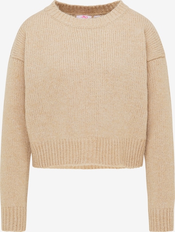 MYMO Strickpullover in Beige: predná strana