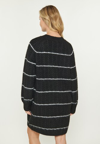 usha BLUE LABEL Strickkleid in Schwarz