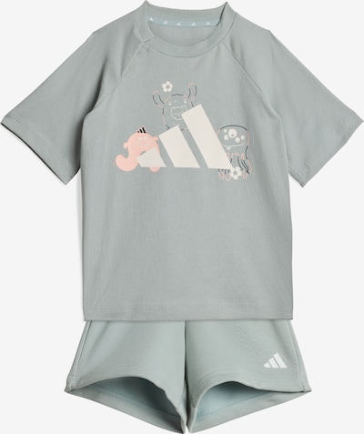 ADIDAS SPORTSWEAR Trainingsanzug 'Tiro_Nster' in 62 in pastellgrün / rosé / weiß, Produktansicht