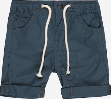 STACCATO Regular Панталон в синьо: отпред