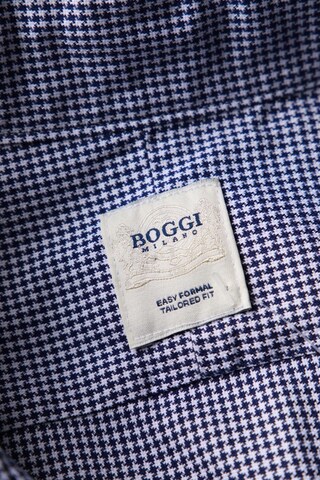 Boggi Milano Button-down-Hemd L in Weiß
