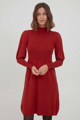 Fransa - Vestido de malha 'FRDEDINA 4' em vermelho: frente