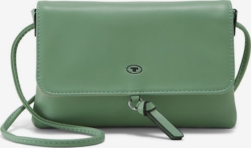 TOM TAILOR Crossbody Bag 'Luna' in Green: front