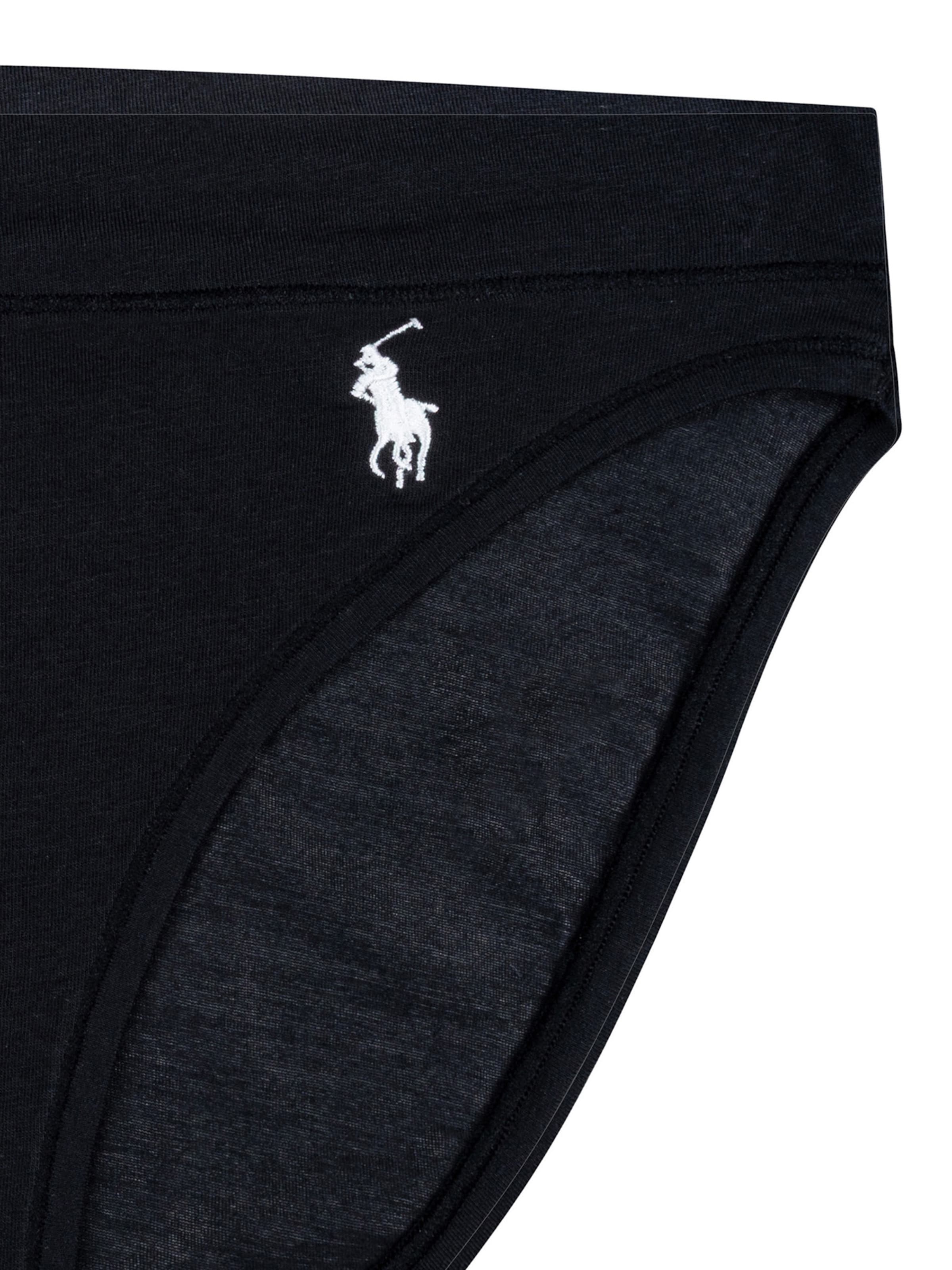 Slip ' Club Cotton ' Polo Ralph Lauren en noir