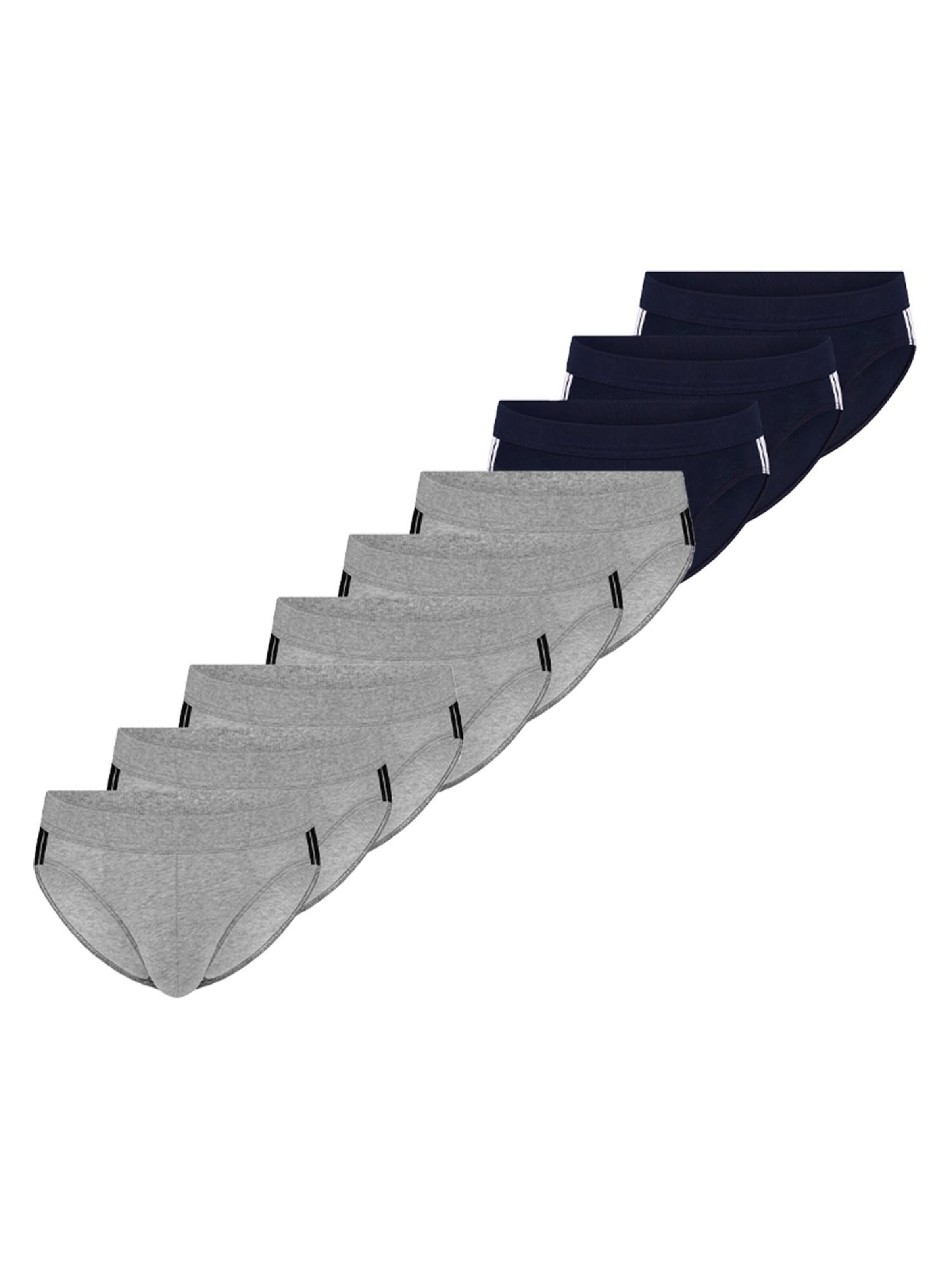 SCHIESSER Panty '95/5 Stretch - Organic Cotton' in mottled grey, Item view