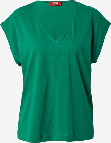 ESPRIT Shirt in Groen: voorkant