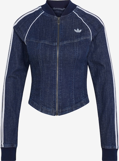 ADIDAS ORIGINALS Jacke 'Superstar' in XXS in blue denim / weiß, Produktansicht