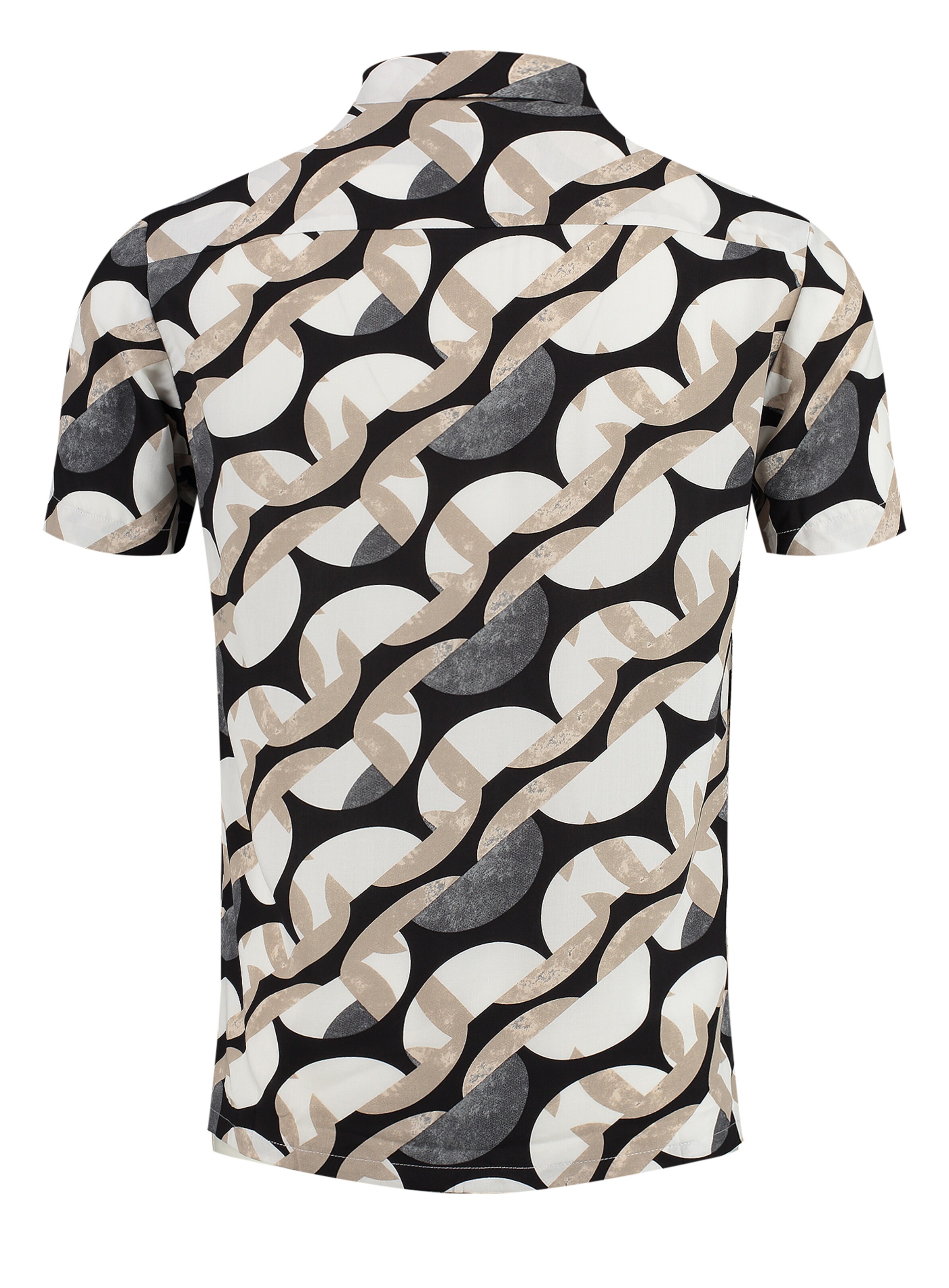 Key Largo Klasický střih Košile – černá