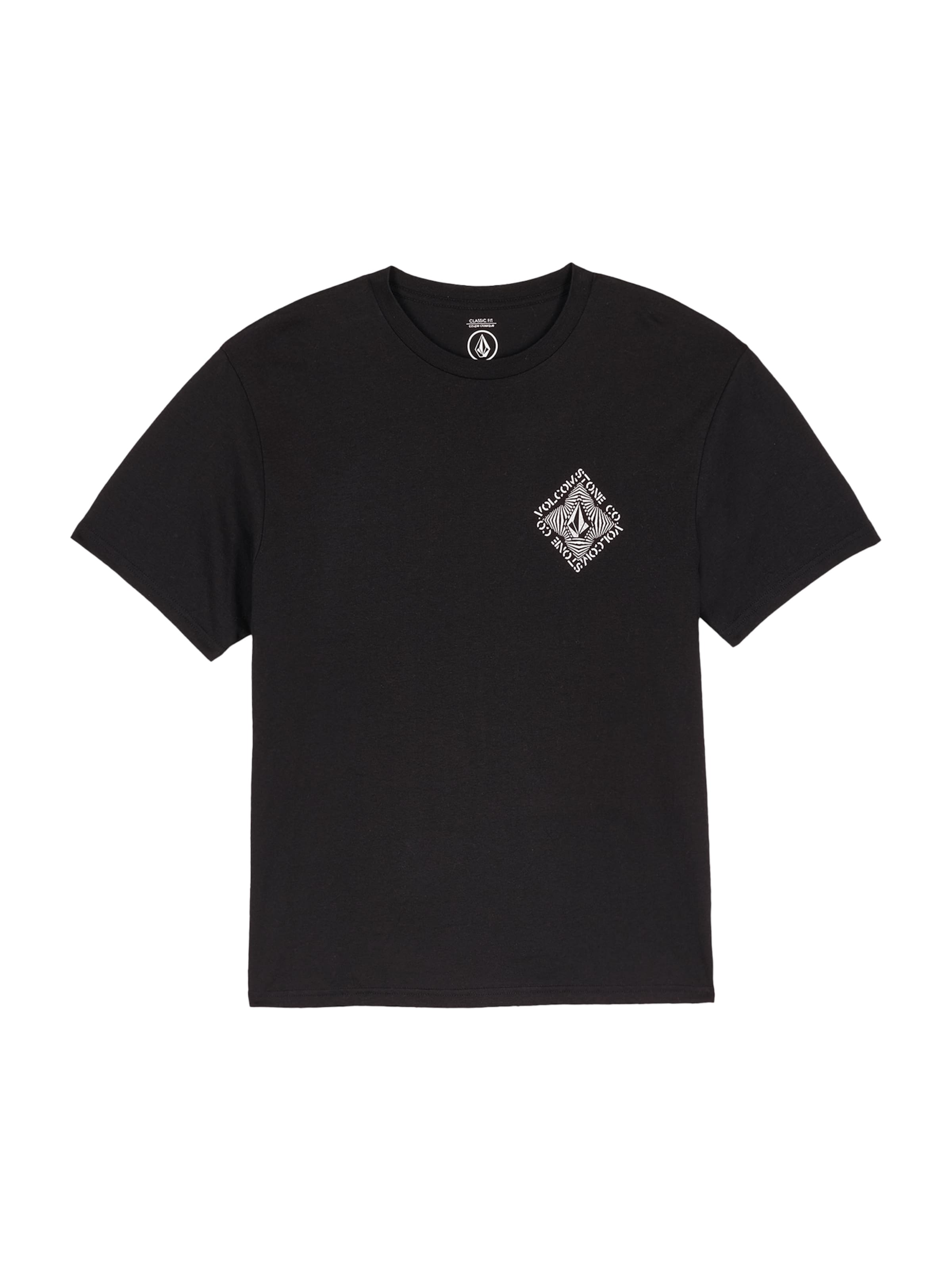 T-Shirt 'Obtical BSC' Volcom en noir : devant
