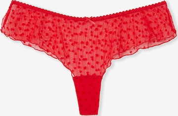 raudona ETAM Moteriškos kelnaitės: priekis