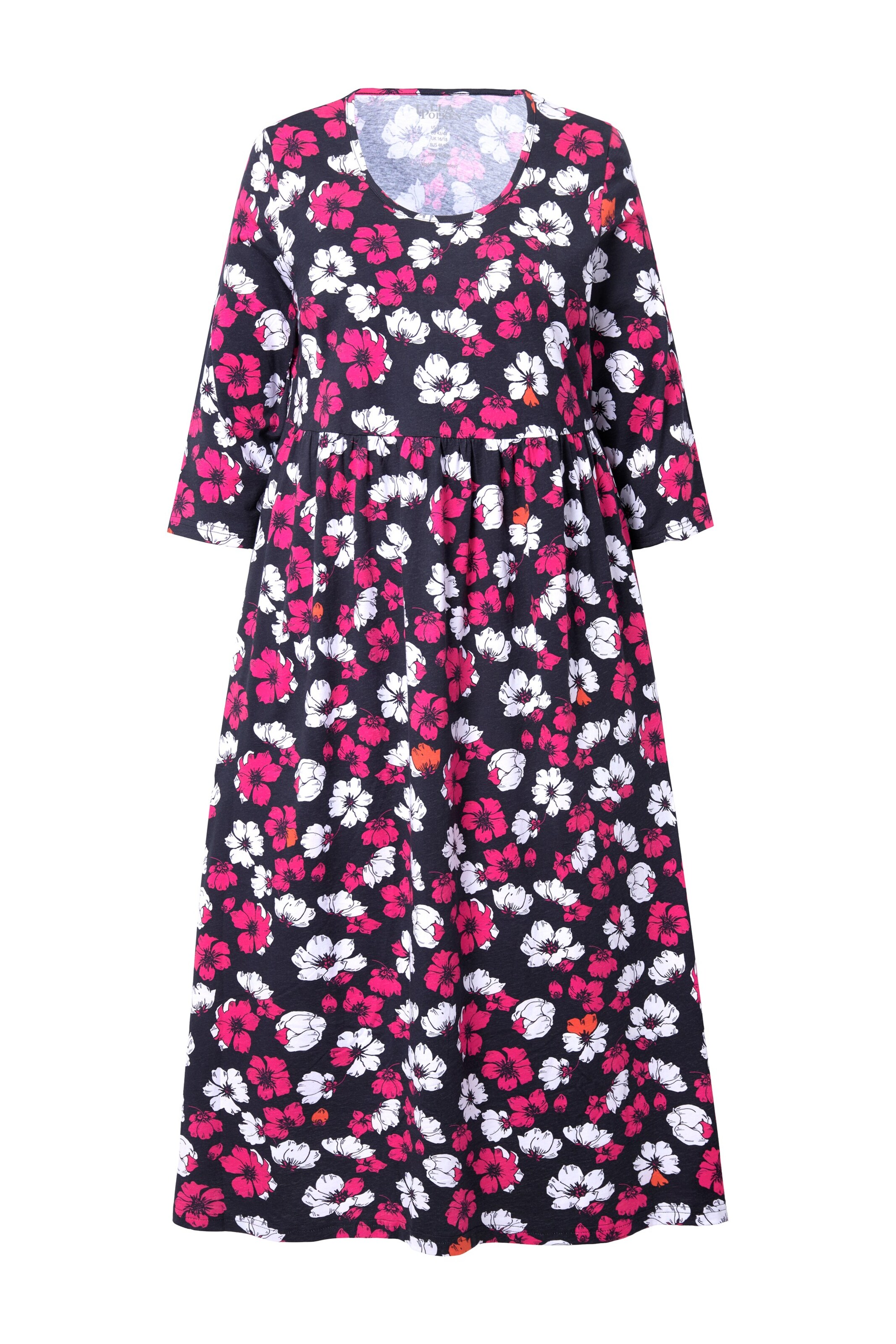 Ulla Popken Jurk in Zwart: voorkant