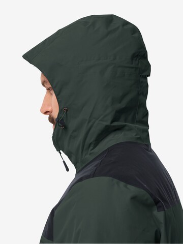 JACK WOLFSKIN - Casaco outdoor 'JASPER' em preto