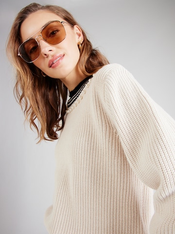 Pullover 'OBJPERLA' di OBJECT in beige