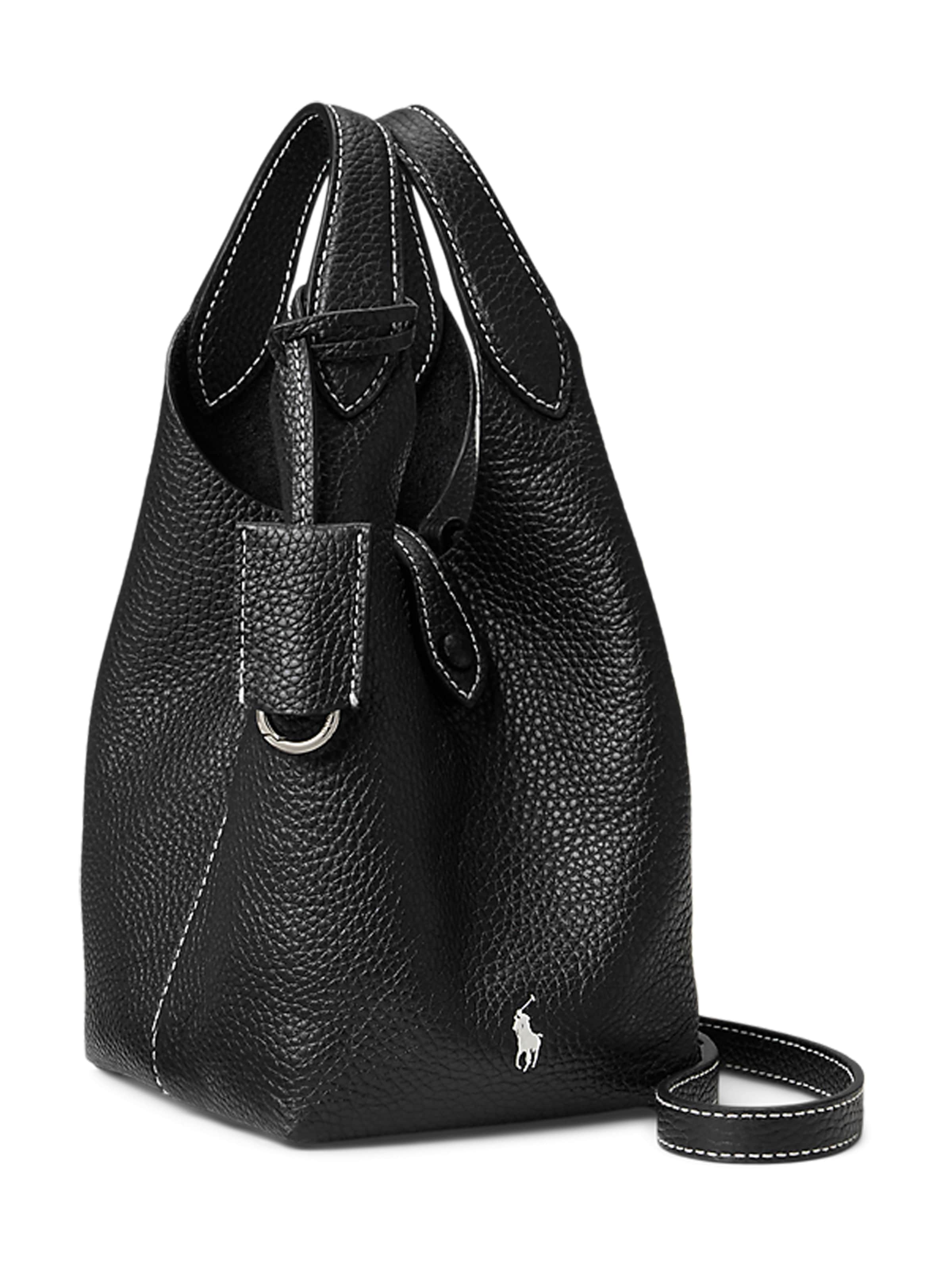 Polo Ralph Lauren Handbag in Black: front