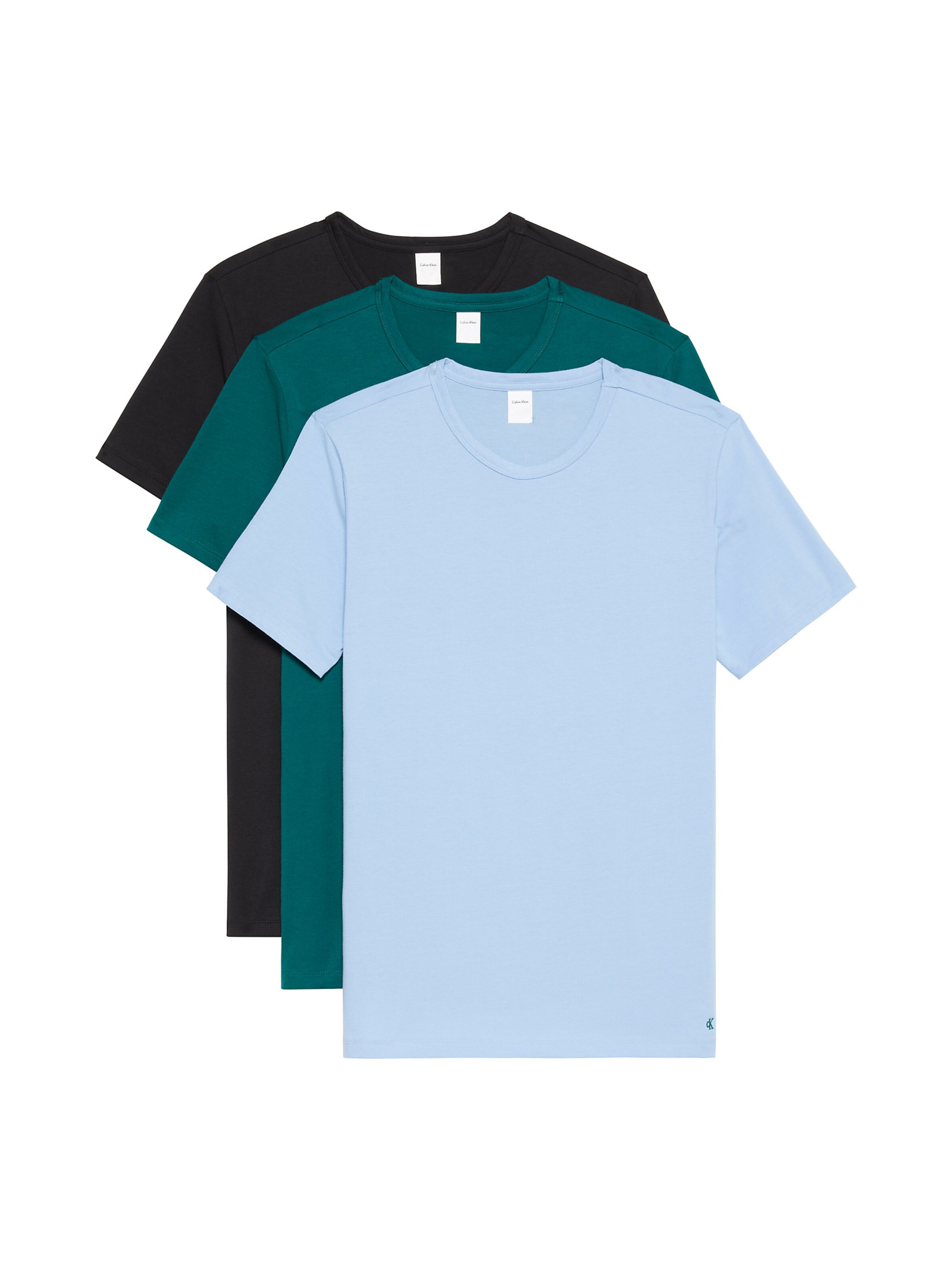 T-Shirt Calvin Klein Underwear en bleu : devant