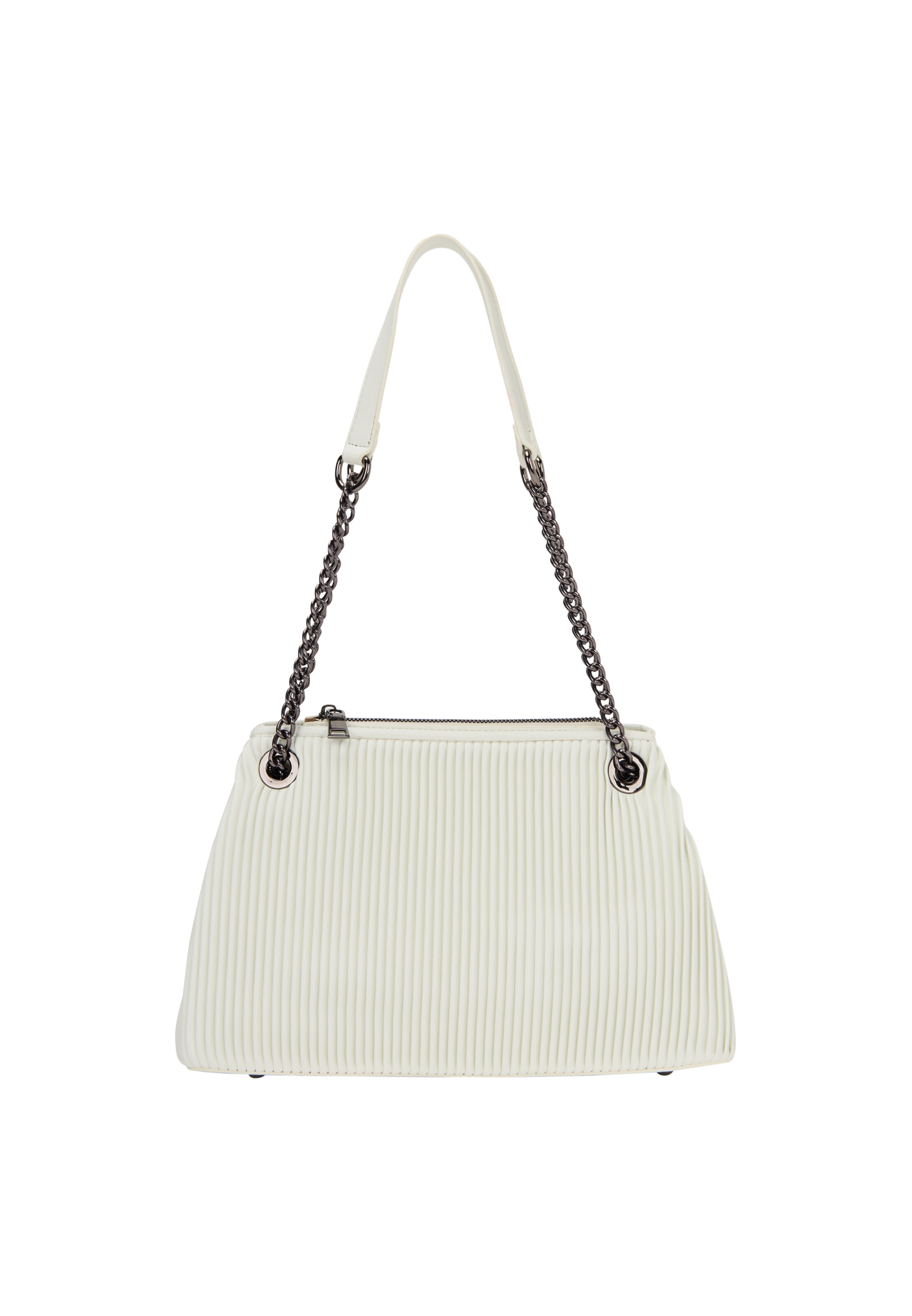 faina - Mala de ombro em branco: frente